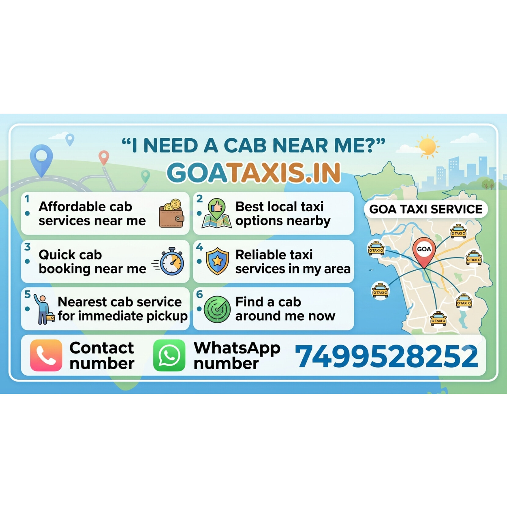 Cab Near Me Goa Taxi Service